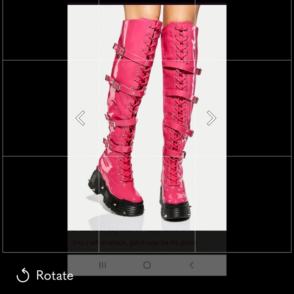 WTF Anthony Wang knee high boots